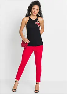 Top avec broderie, bonprix Top avec broderie, bonprix