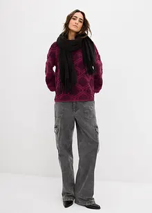 Pull en maille boxy, bonprix Pull en maille boxy, bonprix