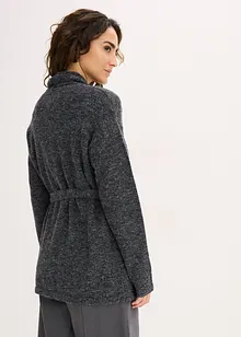 Gilet en maille poils duveteuse, bonprix Gilet en maille poils duveteuse, bonprix