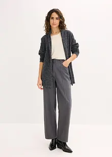 Gilet en maille poils duveteuse, bonprix Gilet en maille poils duveteuse, bonprix