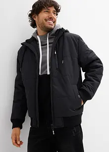 Winter-Steppjacke in Blousonform mit Kapuze, bonprix Winter-Steppjacke in Blousonform mit Kapuze, bonprix