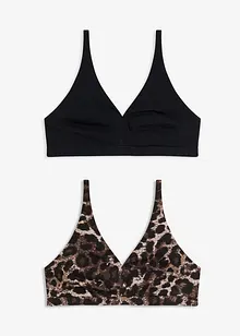 Soutien-gorge bralette coton sans armatures, bonprix Soutien-gorge bralette coton sans armatures, bonprix