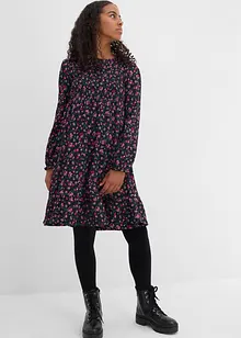 Jerseykleid aus strukturiertem Crinkle, bonprix Jerseykleid aus strukturiertem Crinkle, bonprix