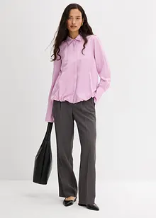 Chemisier en satin de viscose mélangée, bonprix Chemisier en satin de viscose mélangée, bonprix