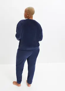 Loungewear Hausanzug aus Samt, bonprix Loungewear Hausanzug aus Samt, bonprix