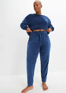 Loungewear Hausanzug aus Samt, bonprix Loungewear Hausanzug aus Samt, bonprix