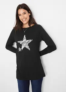 T-shirt long à manches longues, bonprix T-shirt long à manches longues, bonprix