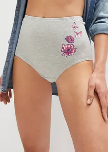 Lot de 5 slips taille haute, bonprix Lot de 5 slips taille haute, bonprix