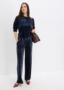 T-shirt avec du velours doux, bonprix T-shirt avec du velours doux, bonprix