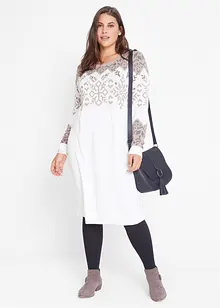 Robe en maille à motif norvégien, bonprix Robe en maille à motif norvégien, bonprix