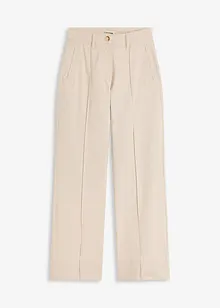 Pantalon en twill avec passepoil et poches raglan, bonprix Pantalon en twill avec passepoil et poches raglan, bonprix