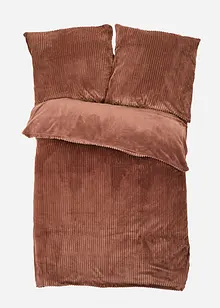 Parure de lit Cashmere Touch aspect velours côtelé, bonprix Parure de lit Cashmere Touch aspect velours côtelé, bonprix