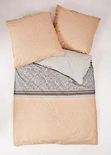 Perkal Bettwäsche mit Streifen und Ornamenten, bonprix Perkal Bettwäsche mit Streifen und Ornamenten, bonprix