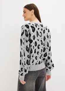 gemusterte Strickjacke, bonprix gemusterte Strickjacke, bonprix