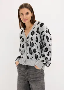 gemusterte Strickjacke, bonprix gemusterte Strickjacke, bonprix