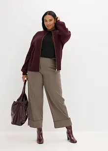 Gilet en maille torsadée, bonprix Gilet en maille torsadée, bonprix