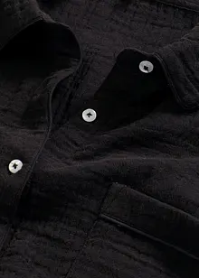 Weit geschnittenes Loungewear Nachthemd aus Musselin, bonprix Weit geschnittenes Loungewear Nachthemd aus Musselin, bonprix