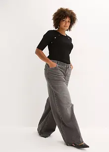 Pull en fine maille de viscose mélangée, bonprix Pull en fine maille de viscose mélangée, bonprix