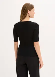 Pull en fine maille de viscose mélangée, bonprix Pull en fine maille de viscose mélangée, bonprix