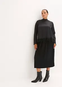 Jupe fluide en jersey de viscose mélangée, bonprix Jupe fluide en jersey de viscose mélangée, bonprix