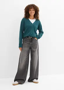 Milano Rib-Feinstrickjacke, bonprix Milano Rib-Feinstrickjacke, bonprix