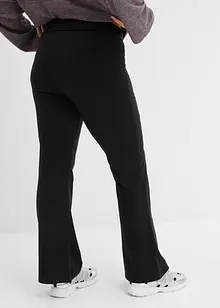 Pantalon flare en coton extensible, bonprix Pantalon flare en coton extensible, bonprix
