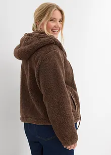 Teddy-Fleece Jacke, bonprix Teddy-Fleece Jacke, bonprix