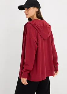 Sweat zippé long, bonprix Sweat zippé long, bonprix