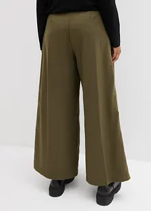 Pantalon en viscose mélangée avec boucles latérales, bonprix Pantalon en viscose mélangée avec boucles latérales, bonprix