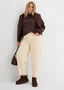 Pantalon barrel en velours côtelé, bonprix Pantalon barrel en velours côtelé, bonprix