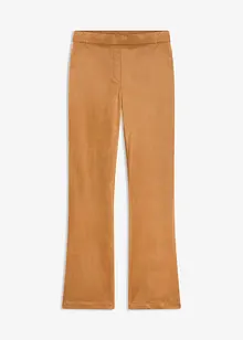 Pantalon flare en suédine, bonprix Pantalon flare en suédine, bonprix