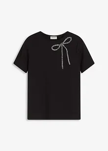 T-shirt avec application en strass, bonprix T-shirt avec application en strass, bonprix