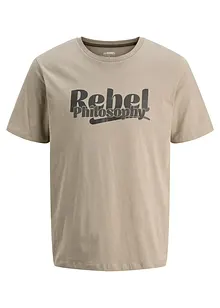 JJ REBEL T-Shirt aus reiner Baumwolle, J&J Rebel JJ REBEL T-Shirt aus reiner Baumwolle, J&J Rebel