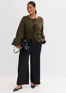 Gilet en maille oversize, laine mélangée, bonprix Gilet en maille oversize, laine mélangée, bonprix