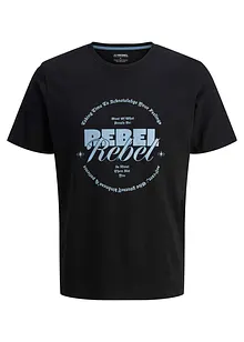 JJ REBEL T-Shirt aus reiner Baumwolle, J&J Rebel JJ REBEL T-Shirt aus reiner Baumwolle, J&J Rebel