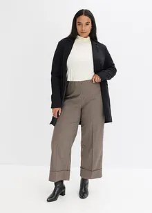 Pantalon à taille élastiquée, imprimé carreaux, bonprix Pantalon à taille élastiquée, imprimé carreaux, bonprix