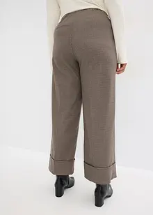 Pantalon à taille élastiquée, imprimé carreaux, bonprix Pantalon à taille élastiquée, imprimé carreaux, bonprix