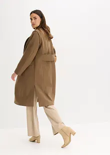 Flauschmantel mit abnehmbaren Ärmeln, bonprix Flauschmantel mit abnehmbaren Ärmeln, bonprix