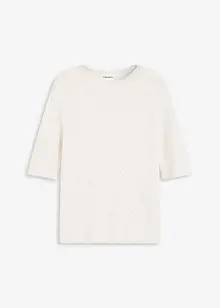 Pull manches coudes à sequins et fil brillant, bonprix Pull manches coudes à sequins et fil brillant, bonprix