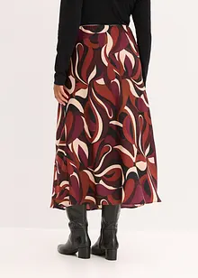 Jupe midi en satin fluide, bonprix Jupe midi en satin fluide, bonprix