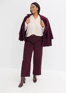 Blouse en mousseline à volants, bonprix Blouse en mousseline à volants, bonprix