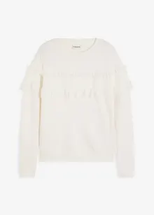 Pull à volants, bonprix Pull à volants, bonprix