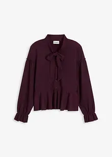 Blouse en jersey texturé, bonprix Blouse en jersey texturé, bonprix