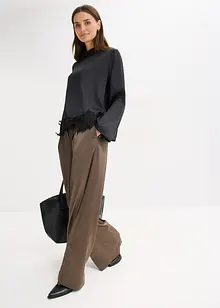 Blouse fluide en satin, bonprix Blouse fluide en satin, bonprix