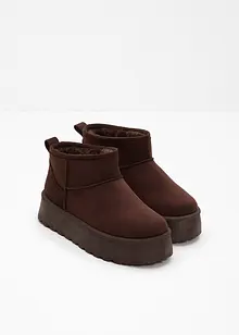 Gefütterte Plateau-Boots, bonprix Gefütterte Plateau-Boots, bonprix