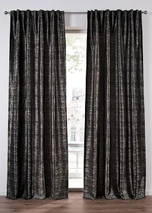 Jacquard Vorhang mit grafischem Muster (1er Pack), bonprix Jacquard Vorhang mit grafischem Muster (1er Pack), bonprix
