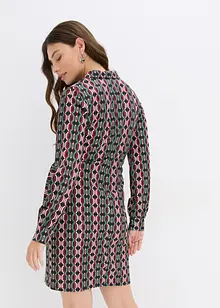 Wickelkleid aus strukturiertem Jersey, bonprix Wickelkleid aus strukturiertem Jersey, bonprix