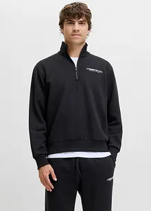 JJ REBEL Half-Zip-Sweatshirt in Regular Fit, J&J Rebel JJ REBEL Half-Zip-Sweatshirt in Regular Fit, J&J Rebel