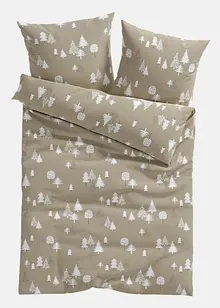 Parure de lit motif sapins, bonprix Parure de lit motif sapins, bonprix