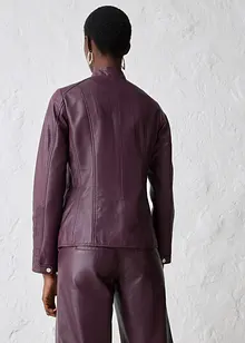 Veste en cuir nappa d’agneau, bonprix Veste en cuir nappa d’agneau, bonprix